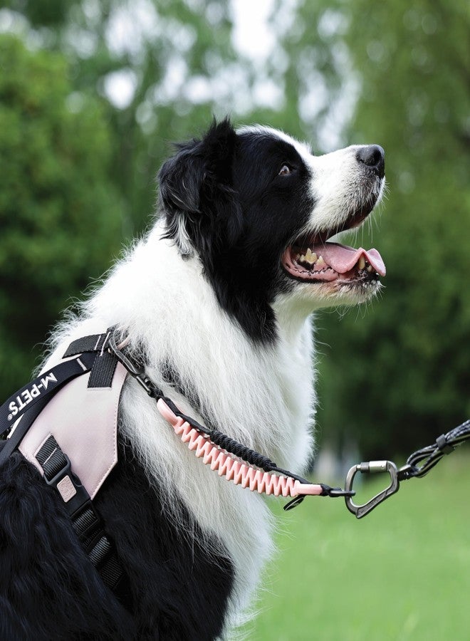 أم-بيتس ممتص الصدمات M-PETS Pull Power لأطواق الكلاب، يقلل من الشد المفاجئ، ويمنع الارتجاج، متوافق مع جميع الأطواق والأحزمة، ملحق مثالي للمشي مع الكلاب، متين، سهل التنظيف، لون وردي زاهٍ - Image 5